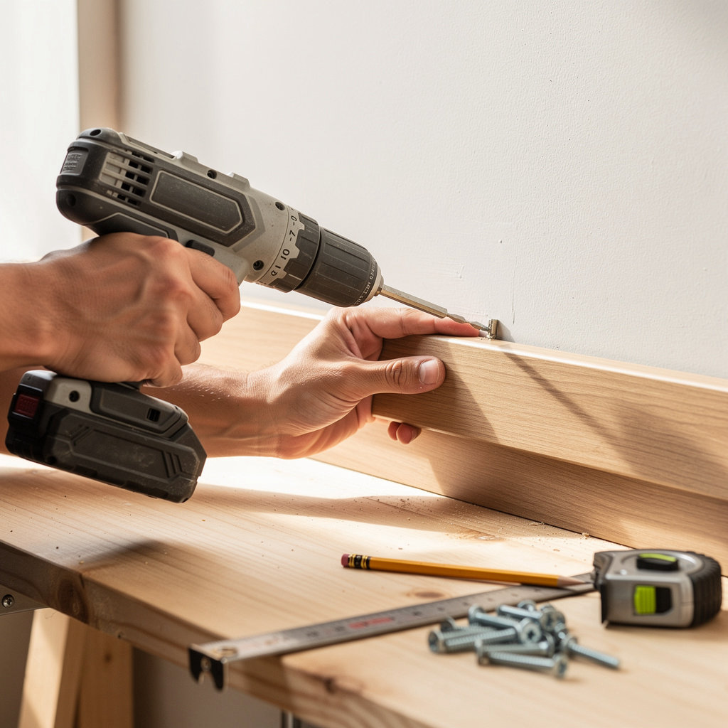 Construction 10C San Diego handyman performing expert carpentry and installation services